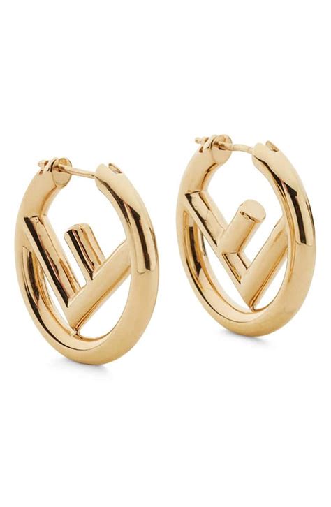 fendi earrjngs|Fendi earrings women.